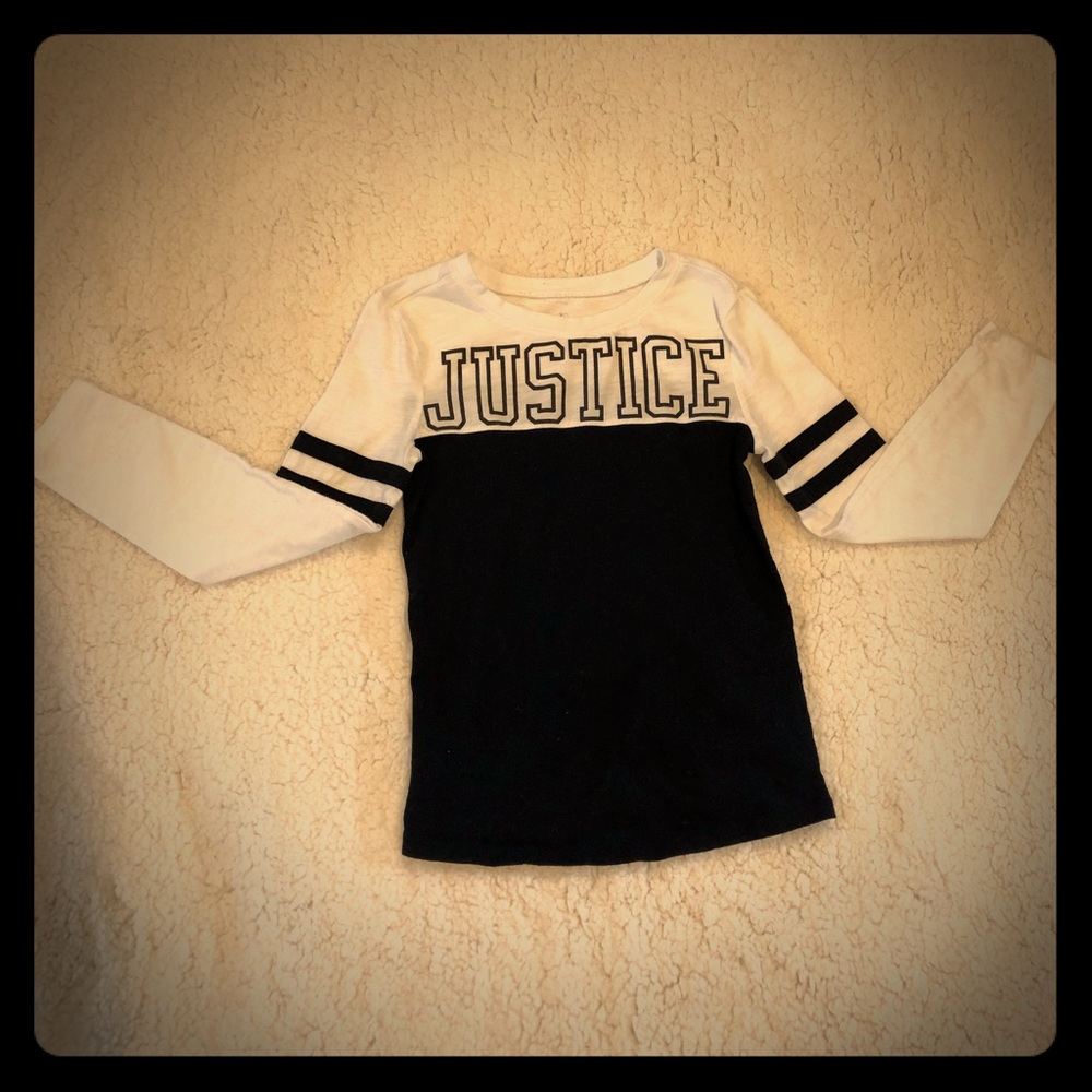 Justice long sleeve shirt